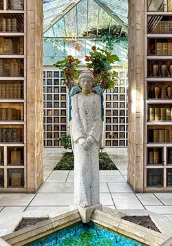 NOT JUST HEARST Architect Julia Morgan designed and built more than 700 buildings in California and the United States between 1904 and 1951, including the Chapel of the Chimes in Oakland as photographed by Megan McGuinn. - PHOTO COURTESY OF CAL POLY/JENNIFER SHIELDS