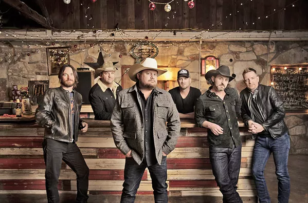 TEXAS STYLE Country rockers The Randy Rogers Band bring their hit country music to SLO Brew Rock on Jan. 16. - PHOTO COURTESY OF THE RANDY ROGERS BAND