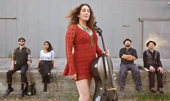 BEYONG CELLO Blues, bluegrass, soul, and world music act Dirty Cello plays the Clark Center on Jan. 22. - PHOTO COURTESY OF DIRTY CELLO