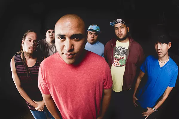 GREEN MACHINE Hawaiian reggae band The Green brings their aloha sounds to the Fremont Theater on Feb. 6. - PHOTO COURTESY OF MASON ROSE