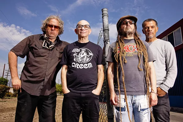 HARDCORE Fremont Theater hosts old-school punks, Circle Jerks, on Feb. 22—just past the 41st anniversary of their classic debut album, Group Sex. - PHOTO COURTESY OF ATIBA JEFFERSON