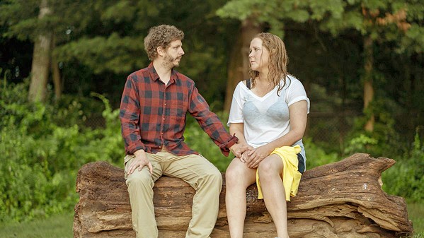MIDLIFE CRISIS Beth (Amy Schumer, right) seems like she's got it together, but an incident leads her to ruminate on her teenage past and eventually leads her to John (Michael Cera), a quirky farmer who may be perfect for her, in Life &amp; Beth. - PHOTO COURTESY OF ENDEAVOR CONTENT AND IRONY POINT