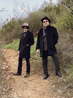 LOUD-ASS ROCK'N'ROLL The Boxmasters&mdash;featuring Billy Bob Thornton, J.D. Andrew, and their band&mdash;play BarrelHouse Brewing on April 27. - PHOTO COURTESY OF CONNIE THORNTON