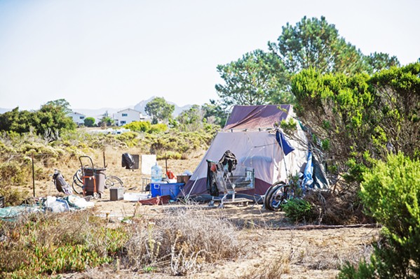 STRATEGY RESET San Luis Obispo County is updating its strategy on homelessness, proposing a five-year plan that includes establishing a new division dedicated to the issue. - FILE PHOTO BY JAYSON MELLOM