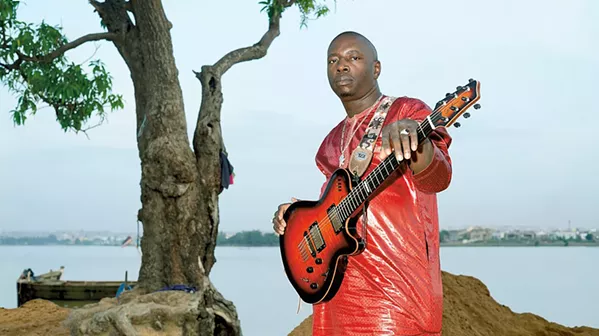 THE HENDRIX OF THE SAHARA Malian singer and guitarist Vieux Farka Touré plays SLO Brew Rock on May 6. - PHOTO COURTESY OF VIEUX FARKE TOURÉ