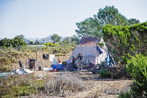 FRESH PLAN The San Luis Obispo Countywide Plan to Address Homelessness hopes to increase prevention capacity, build interim housing, and boost data collection. - FILE PHOTO BY JAYSON MELLOM