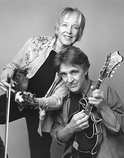 GROWING BLUEGRASS : On Oct. 10, the Painted Sky Concert Series in association with The Yew Tree presents bluegrass and folk musicians Laurie Lewis and Tom Rozum. - PHOTO BY ANNE HAMERSKY