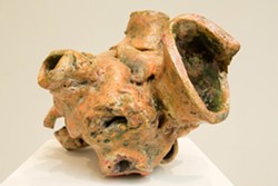 ARTERY :  Miles&rsquo; ceramic sculptures evoke an organic and sometimes grotesquely visceral feel. - PHOTO BY TOM FALCONER