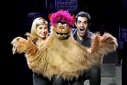 THE INTERNET IS FOR PORN : Trekkie Monster possesses an unfortunate addiction to pornography. - PHOTO COURTESY OF AVENUE Q