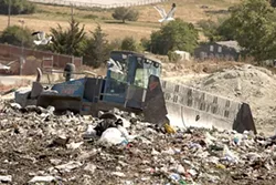 WHERE IT ALL ENDS UP : Rates for garbage hauling services are scheduled to increase between 3 and 5 percent throughout San Luis Obispo County. - FILE PHOTO BY STEVE E. MILLER