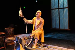 FANG-TASTIC!: Cuesta College’s fall production of 'Dracula' was one of many memorable, accomplished, and diverse theatrical performances in SLO County. - PHOTO COURTESY OF RITCHIE BERMUDEZ