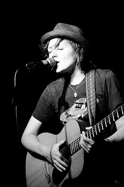 DEVLIN!:  Singer-songwriter Kat Devlin returns to the area with a set at Laetitia on Jan. 14. - PHOTO BY LAUREN DEBELL