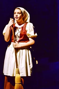 DREAM A LITTE DREAM: Cinderella, played by Cali Singleton, dreams of a life of adventure instead of one of servitude and drudgery. - PHOTO COURTESY OF JAMIE FOSTER PHOTOGRAPHY