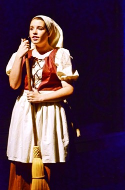DREAM A LITTE DREAM:  Cinderella, played by Cali Singleton, dreams of a life of adventure instead of one of servitude and drudgery. - PHOTO COURTESY OF JAMIE FOSTER PHOTOGRAPHY