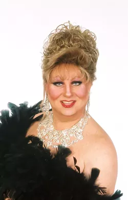 RE-DEFINING LADY : Female impersonator Tommi Rose will emcee the drag show at Downtown Brew. - PHOTO COURTESY OF TOMMI ROSE