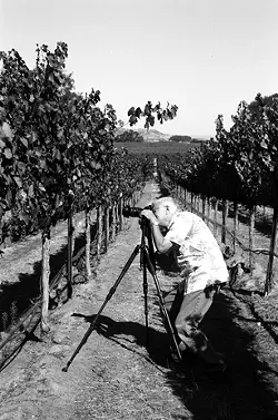 THE MASTER AT WORK: Jim Vincolisi, pictured, leads tours of the Santa Margarita Ranch for photographers—both amateur and accomplished. - PHOTO BY ANNA WELTNER