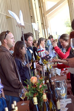 AH-AH-AH-AH-AH!:  During the symposium's grand tasting, 36 small, exclusive wineries will offer an array of fine chardonnays to educate your palate, and your buying power. - PHOTO COURTESY OF THE CHARDONNAY SYMPOSIUM