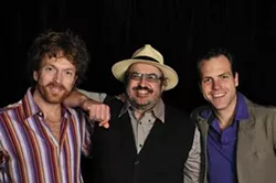 QUEBEC CUTIES: Quebec folk music pioneer Yves Lambert and his trio bring the French-Canadian sound to a SLOfolks concert at Castoro Cellars on Sept. 14. - PHOTO COURTESY OF SLOFOLKS