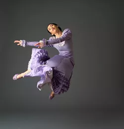 HERE COMES THE…: Miki Ohara dances the role of the bride in “Appalachian Spring.” - PHOTO COURTESY OF THE MARTHA GRAHAM DANCE COMPANY