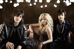 SIBLINGS!: Fronted by Kimberly Perry and rounded out by her younger brothers, Reid and Neil, The Band Perry plays Sept. 7, at Vina Robles Amphitheatre. - PHOTO COURTESY OF THE BAND PERRY