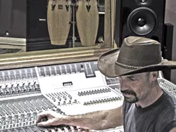 BEHIND THE BOARD: Author Mark Huntley Parsons primarily wrote drum- and recording-based nonfiction before penning his debut YA novel. - PHOTO COURTESY OF POLAR PRODUCTIONS