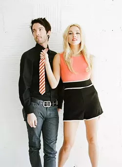 THE NEW NEW WAVE: Laura Leighe—a pop duo out of Oklahoma City—plays two shows this week, first at the Frog and Peach on Nov. 20 and then at the Paso Brewing Co. on Nov. 22. - PHOTO COURTESY OF LAURE LEIGHE
