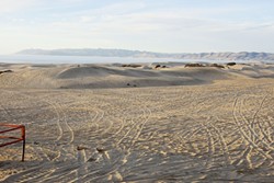 SHIFTING SANDS:  Although the role of Oceano Dunes OHV activity in causing air pollution is still hotly debated, two major players in the debate announced that they&rsquo;d taken a step toward a resolution on March 26. - FILE PHOTO BY STEVE E. MILLER