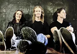 LICENSED TO SHRED: The Travis Larson Band will deliver an evening of ripping instrumental prog rock at Frog and Peach on July 31. - PHOTO COURTESY OF THE TRAVIS LARSON BAND