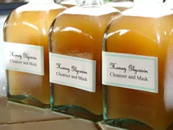 GWENDOLYNFOREVER : Honey and glycerin cleanser and mask, $10 - PHOTO COURTESY OF GWENDOLYNFOREVER