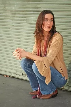 HUSKY-VOICED BUSKER: Kate Gaffney headlines Steve Key’s Songwriters at Play showcase on July 12 at Kreuzberg. - PHOTO COURTESY OF KATE GAFFNEY