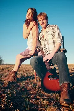 GET NAKED! : Baltimore couple Jen and Scott Smith—aka Naked Blue—are bringing their folk pop sounds to the SLO Down Pub on May 16 and Sculpterra Winery on May 19. - PHOTO COURTESY OF NAKED BLUE