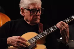 HOMECOMING: On Nov. 16, The Famous Jazz Artist Series returns to Cambria at the Cambria Allied Arts Theatre with legendary jazz guitarist Mundell Lowe. - PHOTO COURTESY OF MUNDELL LOWE