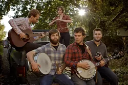 PICK TWO! : Portland-based Americana rock act the Ascetic Junkies, usually a quintet, are stripping down to a duo for a run down the coast, including a stop at Linnaea’s Café on June 14. - PHOTO COURTESY OF THE ASCETIC JUNKIES