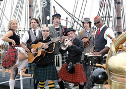 MEN IN SKIRTS :  The California Celts are coming to Mr. Rick&rsquo;s for the Avila Beach Fish and Farmers Market starting on Friday, Aug. 13, and they&rsquo;ll return for a show on Aug. 14. - PHOTO COURTESY OF CALIFORNIA CELTS