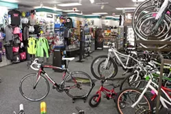 RUN, RUN AS FAST AS YOU CAN: SLO Bike and Run understands the needs of its athletic customers. - PHOTO BY STEVE E. MILLER