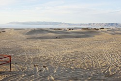 DUNE GLOOM:  In the wake of a heated Nov. 12 meeting, stakeholders in the ongoing Oceano Dunes dust mitigation conflict disagree over how much faith they have regarding future air quality protection efforts. - FILE PHOTO BY STEVE E MILLER
