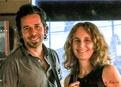 IF MUSIC BE THE FOOD OF LOVE, PLAY ON: Alternative soul, flamenco, funky blues, and rock ’n’ roll make up Luis Oliart and Debra Windsong’s unique sound. The duo will perform at Shell Café on Dec. 11, in Pismo Beach. - PHOTO COURTESY OF SONGWRITERS AT PLAY