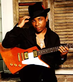 IT'S GOOD TO BE KING: Musician, actor, and blues innovator Chris Thomas King plays the SLO Blues Society concert on Sept. 27 at the SLO Vets Hall. - PHOTO COURTESY OF CHRIS THOMAS KING