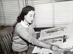 TIME GONE BY : This photo of Editha Spencer is circa 1945. - PHOTO COURTESY OF HAROLD SPENCER