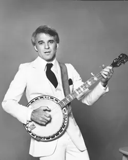OLD STEVE: This is Steve Martin at the height of his stand-up career. - PHOTO COURTESY OF STEVE MARTIN