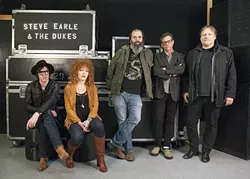 ICONOCLAST: Steve Earle and The Dukes headlines the closing night of the three-day Live Oak Music Festival, June 19-21. - PHOTO COURTESY OF WME ENTERTAINMENT