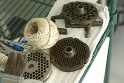 8: : Several different sizes of grinding implements.