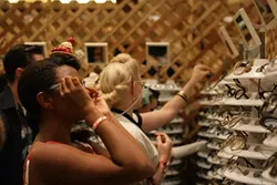 SHOP TILL YOU DROP : This vintage glasses retailer bought up an old Central Coast business, Retrospectacles, to avoid the competition. They sold NOS (new old stock) as well as used vintage glasses. - PHOTOS BY GLEN STARKEY