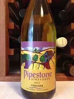 PIPESTONE 2012 VIOGNIER PASO ROBLES: