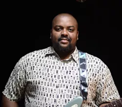 CHIP OFF THE OLD BLOCK: Shawn Holt, son of Magic Slim, fronts his deceased father’s band the Teardrops on Feb. 27 at the SLO Vets Hall. - PHOTO COURTESY OF SHAWN HOLT