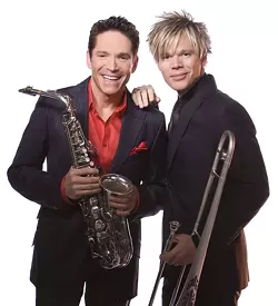 SMOOTH OPERATORS : Smooth jazz starts Dave Koz and Brian Culbertson bring their honey-sweet sounds to the Mid-State Fair’s Grandstand stage on July 31. - PHOTO COURTESY OF DAVE KOZ AND BRIAN CULBERTSON