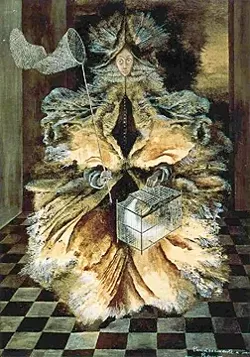 GIRLS ROCK, GIRL PAINTERS RULE : Women In Art Lecture Series takes place on Sept. 17 from 7-9 p.m. featuring Georgia O'Keeffe and Oct. 15 from 7-9 p.m. featuring Remedios Varo (The Star Catcher from 1956 is pictured). The lectures are $15 each, last two hours, and are presented by Tess Wright. The Painted Lily is located at 2026 Main Street in Cambria. Reservations required. Gallery hours are from 10 a.m. to 5 p.m. daily. Closed Tuesday. Artists in residence include: Lucia Capacchione, Mary Anderson, Tim Mayer. Associates include: Tess Wright and Lydia Cantrell. Wright hopes to one day create a stage drama that would give famous women artists a voice. Info: 927-5747. - IMAGE COURTESY OF TESS WRIGHT