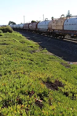 OFF TRACK: There were a total of 263 railroad accidents between 2012 and 2014 in California: 190 were classified as derailments. - PHOTO BY DYLAN HONEA-BAUMANN