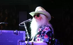 WHO HASN’T HE PLAYED WITH? : Rock icon Leon Russell, whose list of collaborators reads like a who’s who of pop and rock music, returns to Downtown Brew on July 16. - PHOTO COURTESY OF LEON RUSSELL