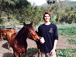 ECO WARRIOR: Henige is a landscape architecture major and recently founded Reduce. Reuse. Grow., a project aimed at alleviating consumer - waste. - PHOTO COURTESY OF ALEX HENIGE